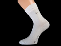 Weiße Silbersocken Weiße Silbersocken