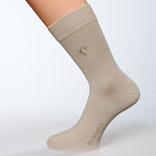 Silbersocken beige Größe 47-49