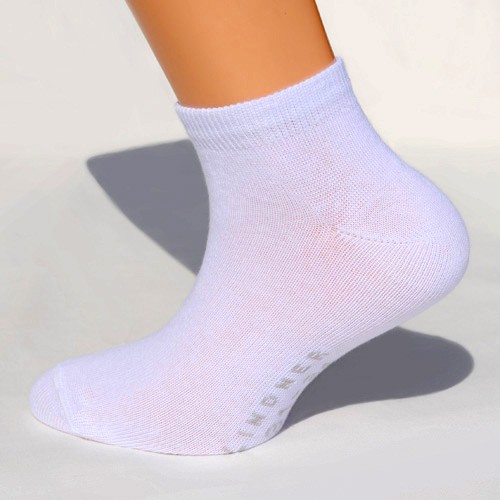 Sneaker-Socken weiß Größe 36, 37, 38
