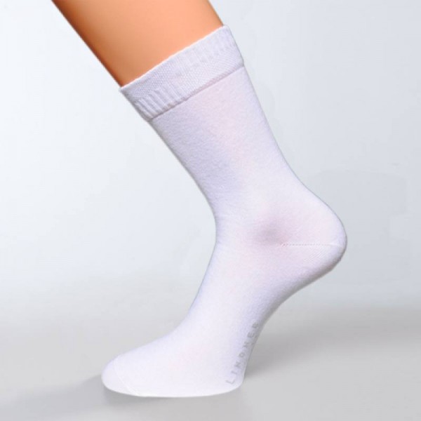 weisse Blickdichte Business Socken Größe 45, 46, 47