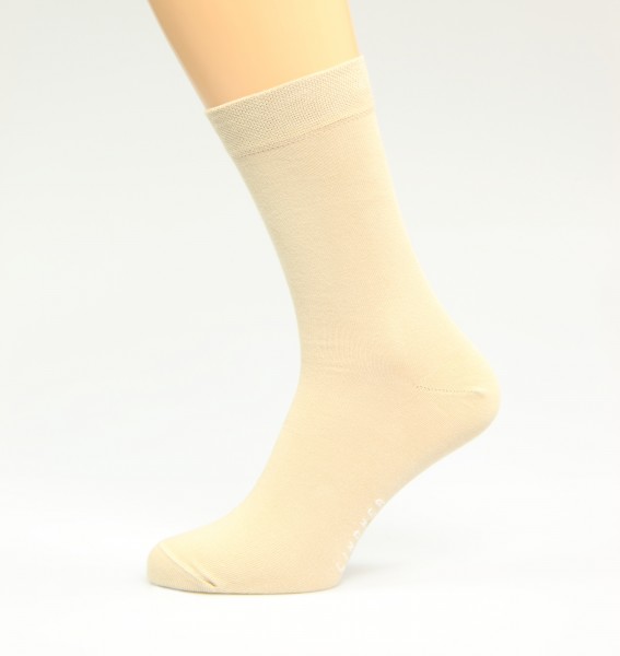 Beige Business-Socken Größe 36, 37, 38