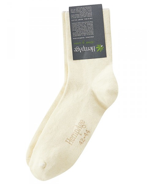 Hanfsocken natur BL 003 Größe 36, 37 und 38